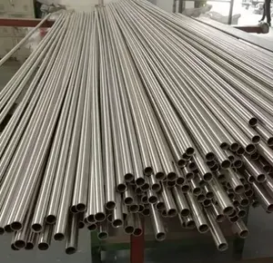 Sıcak satış 201 304 316l paslanmaz çelik boru 1/2 inç ayna cilalı kaynaklı dikişsiz paslanmaz çelik boru