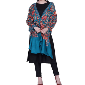 Nuevo Pañuelo Bordado de Estilo Étnico para Mujer, Chal Largo y Grueso para Invierno, Versátil y Cálido - Product Image 3