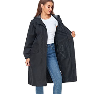 2026 Latest Stylish Winter High Street Canvas <b>Rain</b> <b>Jacket</b> Men Women Hooded Fashion High Quality Windproof - Product Image 2