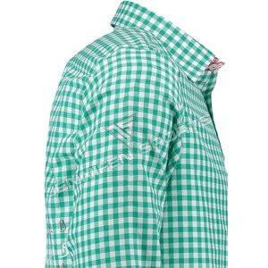 Hot Sale Traditional Breathable Summer German Bavarian Oktoberfest Long Sleeve Cotton <b>Men</b> Casual Fashion <b>Dress</b> Shirt - Product Image 2