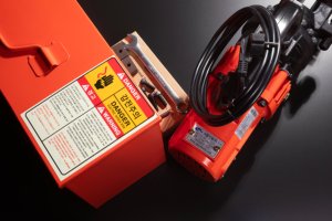 เครื่องตัดเหล็กเส้นไฮดรอลิกเกาหลี Seoul Machinery 220V ผลิตภาพสูง 140Lx255Wx520Hmm น้ำหนัก 28 กก. - Product Image 4