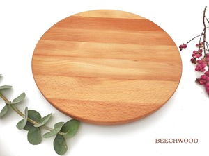 ถาดไม้หมุนสองชั้นแบบหมุนได้เรียบสำหรับเสิร์ฟเครื่องเทศบนโต๊ะ - Product Image 3