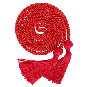 Cordones de Honor Personalizables de Alta Calidad, 100% Poliéster, Unisex, con Borlas, Accesorios para Ceremonias de Graduación Universitaria - Product Image 3