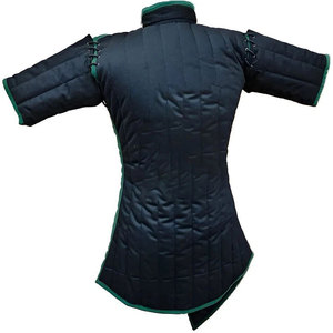 Manteau Gambeson matelassé médiéval en coton épais, costume de guerrier Viking pour LARP, SCA, reconstitution historique, cosplay, vêtements de scène - Product Image 2