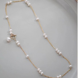 Collar de Perlas de Agua Dulce de Plata de Ley S925 de Alta Calidad con Hebilla de Cielo Estrellado, Estilo Zhuji, Producto Premium - Product Image 2