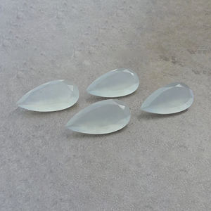 Aguamarina Natural, Corte Facetado, Calibrada, Gema Grande en Forma de Pera |   Piedras Sueltas para la Elaboración de Joyas - Product Image 1