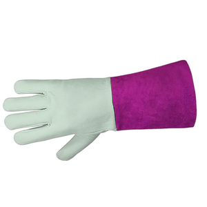 Guantes de trabajo de cuero vacuno de la mejor calidad, grado A, para soldadores, resistentes al calor, ignífugos, multiusos, para soldadura. - Product Image 6