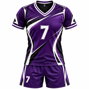 Fabricante de Uniformes de Voleibol al por Mayor, Conjunto de Camiseta y Pantalones Cortos Personalizados para Equipos, Ropa Deportiva de Alto Rendimiento para Clubes - Product Image 5