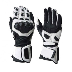 New Style Outdoor Full Finger Motorbike Racing Leather <b>Gloves</b> Genuine Cowhide Leather Motorbike <b>Gloves</b> - Product Image 1