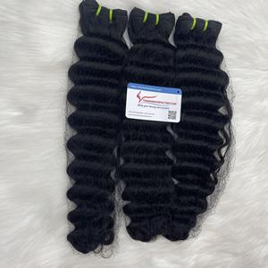Extensions de cheveux à trame ondulée profonde à la vapeur 100% vietnamiennes, article très demandé, haute qualité, super brillantes, soyeuses, haute qualité - Product Image 1