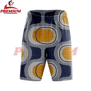 Pantalones cortos de malla para hombre, para baloncesto, natación, correr, deportes, 100% poliéster, tela transpirable, estampado por sublimación. - Product Image 1