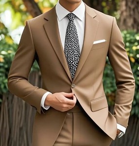 Trajes de Negocios para Hombre OEM de Bangladesh, Blazer Antiarrugas, Transpirable, Antipilling, Tallas Grandes, Hechos a Medida, Poliéster/Algodón - Product Image 5