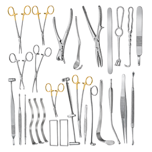 Juego de Instrumentos para Toracotomía Abierta, 39 Piezas, Acero Inoxidable, Instrumentos Quirúrgicos Manuales para Cirugía Torácica y de Tórax - Product Image 2