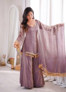 Most Selling Stylish <b>Women</b>’s <b>Kurti</b> Palazzo And Dupatta Set With Elegant Ethnic Design <b>For</b> Festive Wear Party Available <b>For</b> Sale - Product Image 6
