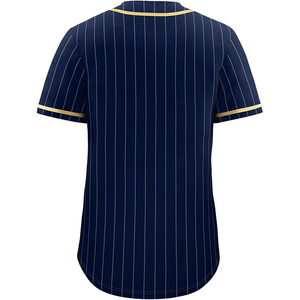 Maillot de baseball unisexe avec poche pour stylo, fente sur la manche gauche, personnalisable, en maille respirante, boutonné sur le devant, manches courtes - Product Image 2