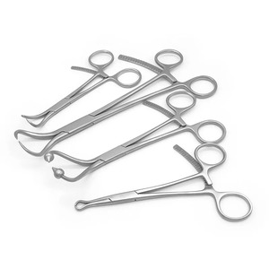 Pince de réduction manuelle à tête sphérique multi-dents à petit trou pour la manipulation des os, pour la chirurgie orthopédique des petits animaux - Product Image 1
