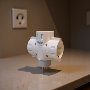 Adattatore ExtraStar da 1 a 3 prese 16A 250V, presa tripla per uso interno - Product Image 3