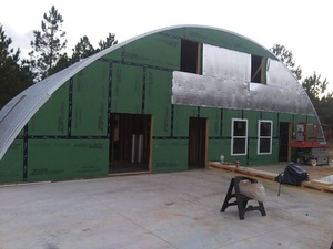 Edificio de Acero DuroSpan de 51x20x17 para Vivienda Prefabricada Tipo Quonset, con Extremos Abiertos, Directo de Fábrica - Product Image 1