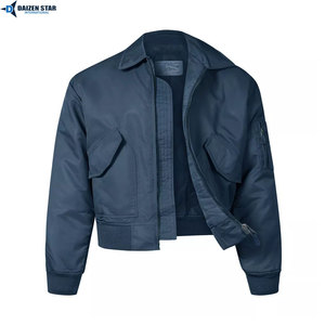 Blouson Bomber Unisexe Léger en Toile de Qualité Supérieure, Col Montant, Teinture Unie, Fabrication Professionnelle, Streetwear, Service OEM - Product Image 5