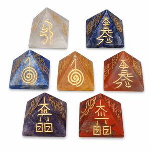 With Good Quality of <b>Chakra</b> usui Reiki Pyramid <b>set</b> : <b>Chakra</b> usui Reiki Pyramid <b>set</b> For Sale - Product Image 1