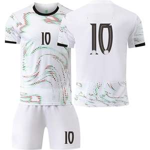 Conjunto de Camiseta de Fútbol, Color Personalizado, Secado Rápido, Transpirable, Antibacterial, Anti-UV, 100% Poliéster, Diseño OEM - Product Image 3