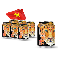 Boisson énergisante Black Tiger à bas quantité minimale de commande 250ml peut NAWON au Vietnam Usine Grossiste Fournisseur Échantillon Gratuit Marque Privée OEM ODM