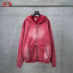 Sudadera con Capucha para Hombre, Color Gris Oscuro, Estilo Casual, Talla Grande, Transpirable, Manga Larga, para Invierno, 100% Algodón - Product Image 2