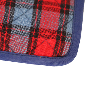 Kitchen Accessories Yarn Dyed Checkered Pattern <b>Pot</b> <b>Holder</b> 100% Cotton Canvas Recycled Made Woven <b>Pot</b> <b>Holders</b> Wholesale in India - Product Image 5