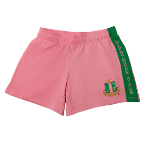 Pantalones Cortos Deportivos AKA Performance Rosa Verde, Pantalones Cortos de Gimnasio para Entrenamiento Atlético, Ligeros, Transpirables, que Absorben la Humedad, Cintura Elástica, Ropa Deportiva - Product Image 1