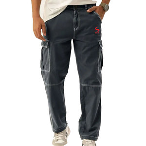 Solid Trader Tough Twill <b>Work</b> Wear Double Layered Knee Protection High Strength Stitching Reliable Men Cargo Pent & <b>Trouser</b> - Product Image 1