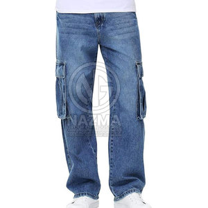 Pantalones Vaqueros Holgados para Hombre, Estilo Nuevo, Ligeros, Transpirables, de Secado Rápido, Cintura Media, 100% Algodón, para Uso en Exteriores de Verano, Alta Calidad, Color Sólido - Product Image 6