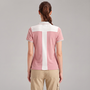 Camiseta de Mujer de Moda, 100% Algodón, Verano, Casual, Bicolor, con Logotipo Personalizado Impreso en 3D, Transpirable, Venta al Por Mayor - Product Image 5
