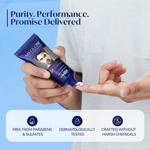 Crema Aclarante y Blanqueadora de Piel Meglow para Hombres |   Ayuda a reducir las manchas oscuras, previene la pigmentación y unifica el tono de la piel. |   1.76oz (50g) - Product Image 5