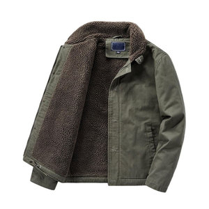 Veste d'hiver pour homme, coupe-vent, en polaire, confortable, pour l'extérieur, résistante au froid - Product Image 2