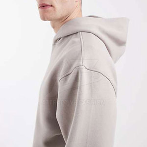 Sudaderas con Capucha Modernas y Espaciosas con Corte Holgado, Detalles de Costura Premium y Cordón Ajustable - Product Image 3