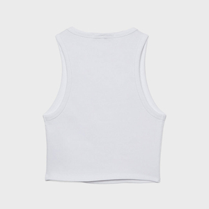 High Quality Knitted Fabric Korean Style Women's Crop Tank <b>Top</b> 220 Grams Eco-Friendly Breathable Quick Dry Anti-Wrinkle Tassel - Product Image 4