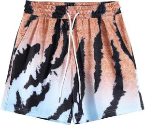 Nouveaux shorts de sport personnalisés pour hommes avec impression par sublimation, shorts de basketball vierges pas chers pour hommes 2026 - Product Image 1