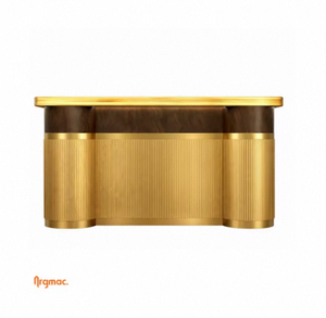 Modern Sierra Luxury Home <b>Bar</b> Counter 8x2ft Stone Countertop Premium <b>Bar</b> Furniture for Living Room Villa Use - Product Image 2