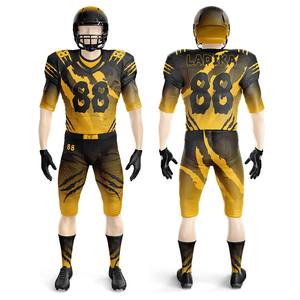 Uniforme de Fútbol Americano de Diseño Personalizado de Alta Calidad con Tecnología de Absorción de Humedad - Product Image 1
