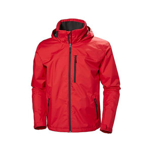 Veste en polaire rouge pour homme, fermeture éclair intégrale, col montant, vêtements décontractés pour l'extérieur, coupe régulière, matière polyester, automne - Product Image 2