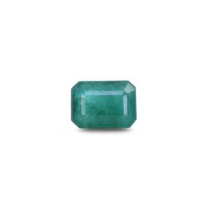 Natural Zambian Emerald 7.67 Carat Certified Loose Gemstone Emerald Cut - Product Image 1