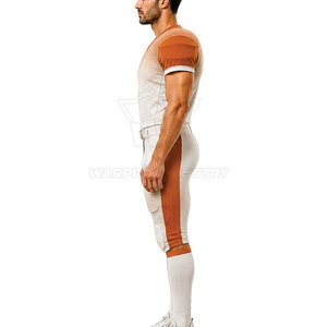 Uniforme de football américain professionnel personnalisé, maillot et pantalon sublimés pour les entraînements, les tournois et les matchs de ligue - Product Image 5