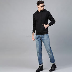 Nardon Apparel Elegante Sudadera con capucha con logotipo personalizado Hombres Venta al por mayor Algodón 500 GSM Sudaderas con capucha ligeras para hombres - Product Image 3