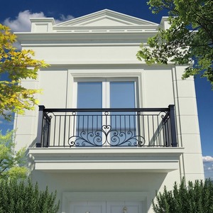 Ideas de Barandas de Balcón de Hierro Forjado Premium: Diseños Elegantes Hechos a Mano para Transformar el Exterior de su Hogar de Forma Segura - Product Image 1
