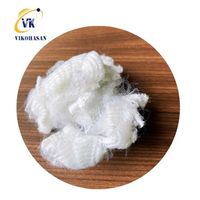 Fibre de polyester recyclée de haute qualité Super Blanc du Vietnam, ignifuge, pour rembourrage de matelas et tapis, à usage de filature