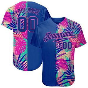 Camisetas de Béisbol Auténticas de Color Personalizado, Camiseta de Béisbol Tipo Pullover, Ropa de Béisbol y Sóftbol, Camisetas Transpirables con Botones - Product Image 5