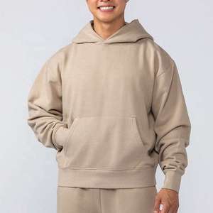 Custom Logo Oversized Hoodie Wholesale Apparel Heavyweight Fleece Hoodie Low MOQ Supplier - Product Image 3