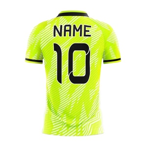 Camisetas de Fútbol al Por Mayor de Secado Rápido, Cuello Redondo, Transpirables, 100% Poliéster, Impresión Digital, Ligeras, Manga Corta, Logotipo Personalizado - Product Image 4