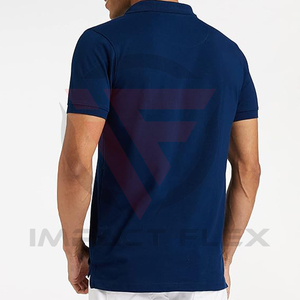 เสื้อโปโลผ้ารักษ์โลกสำหรับผู้ชาย ทรงทันสมัย ปกเสื้อแบบปกเชิ้ต รับปักโลโก้ตามสั่ง - Product Image 2