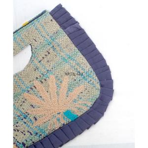 Magnifique sac à bandoulière et pochette Kantha pour femme, style bohème, design tendance, fait main, léger, grand format, pour voyage et usage quotidien - Product Image 5